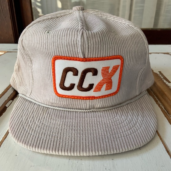 Vintage NOS 1980’s CCX Corduroy Snap Back Hat - Picture 1 of 7